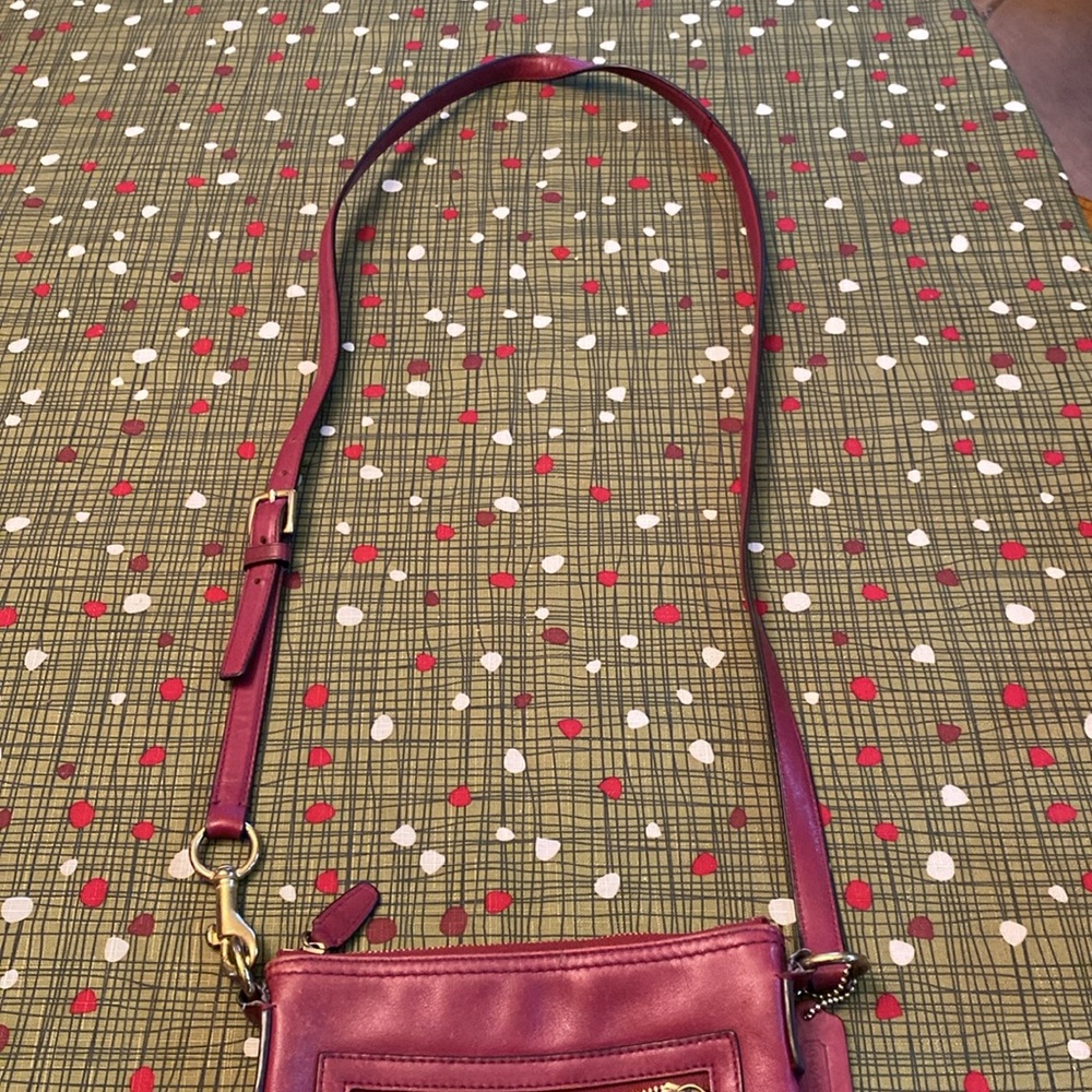 Coach Women's Crossbody Bag - Dark Pink - Picture 4 of 13